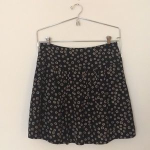 Madewell- Silk floral skirt!